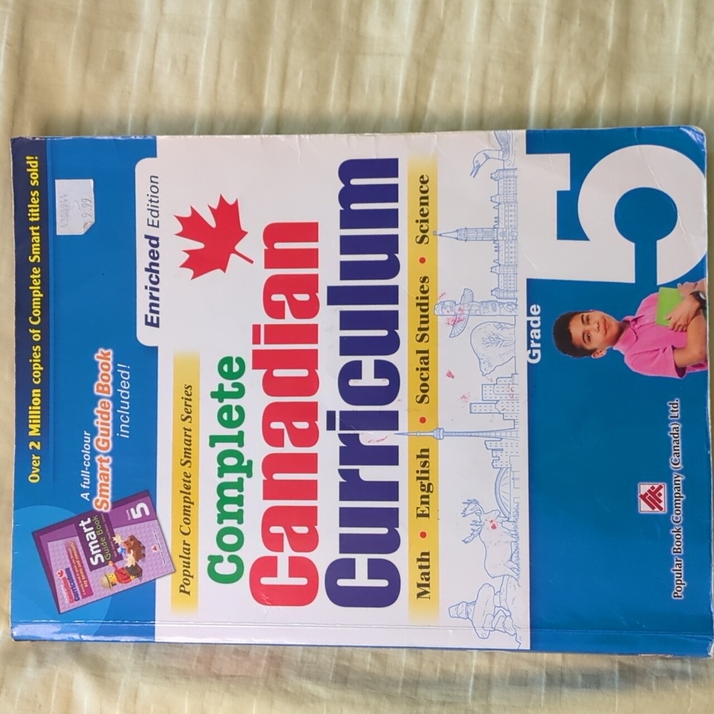 🎁 GWP -  Book <Grade 5 Canadian Curriculum >